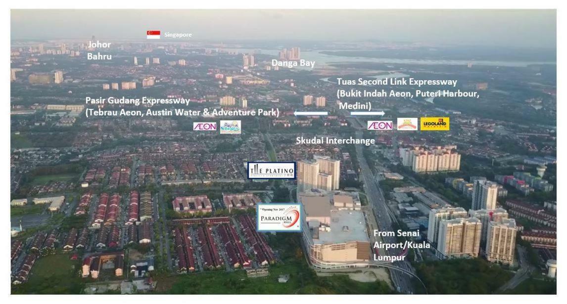 Johor Bahru Paradigm Leplatino Homestay ภายนอก รูปภาพ
